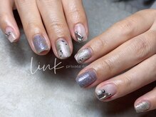リンク(link)/キラキラ　ニュアンスネイル