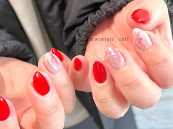 アプリシーエイトネイル(appreciate nail)/サンプルデザイン♪
