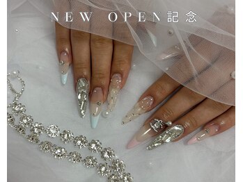 メラク 大阪難波(merak)/レース/ピーコック/タイダイ