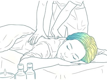 オルケア(ORCARE)の写真/お疲れの部位を中心にじっくり丁寧にもみほぐし。ストレッチも加えた確かな手技で抜けない疲れにアプローチ