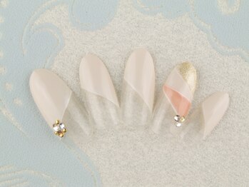 シューズネイルプロデュース/大人ブロッキングネイル