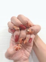 ル ジャルダン 戸塚店(le jardin)/秋に人気のべっ甲ネイル