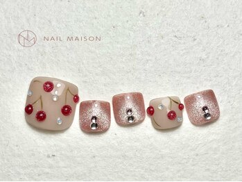 ネイルメゾン 梅田(NAIL MAISON)/ちゅるちゅるさくらんぼ