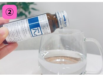 女神のデトックス 仙台店/2.デトックスウォーターを飲む