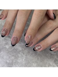 フラッシュラメ×フレンチ