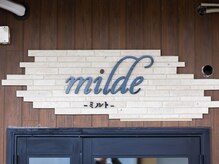 ミルト(milde)/店舗入り口