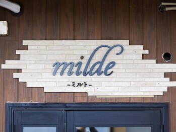 ミルト(milde)/店舗入り口