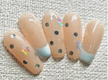 チェリーズネイル(Cherrys Nail)/春 ドット フラワーネイル