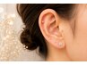 眼精疲労・肩こり・睡眠の質改善♪耳ツボジュエリー6粒￥2800
