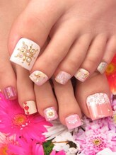 カラーズ 浜松店(colors)/エレガントキラかわネイル♪