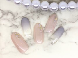 シンプル大人ネイル♪