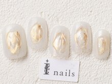 アイネイルズ 渋谷店(I nails)/シンプルぷっくりシアー