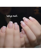 レリーズ ネイル(Lelys nail)/ラメフレンチ