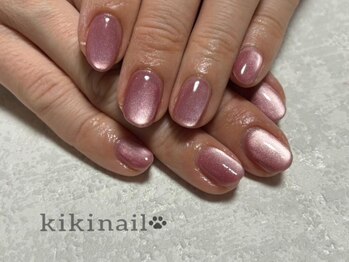 キキネイル 溝の口(kikinail)/マグネットネイル/ピンクネイル