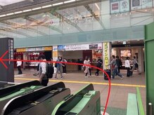 ★JR蒲田駅からECREA蒲田店までの道案内★