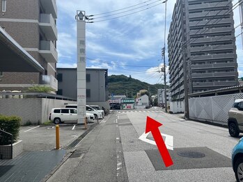 パーマ屋 レトロ/サロンから駐車場までの道案内3