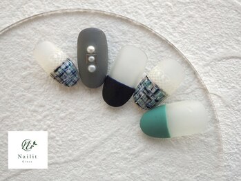 ネイリット 銀座(Nailit)/TWEED LACE ¥11000【¥12100】