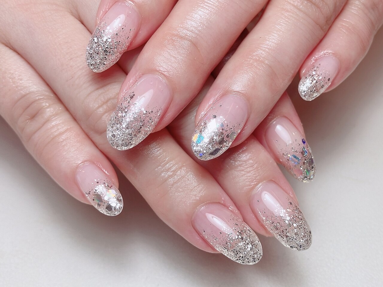 値下げ　新品レペット 38.5 (24cm) キラキラのラメ　グラデーション 値下げ新品レペット 38.5 (24cm) キラキラのラメグラデーション