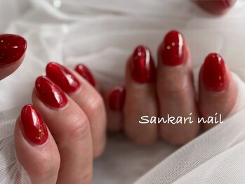 韓国発VALLANAILレッドネイル