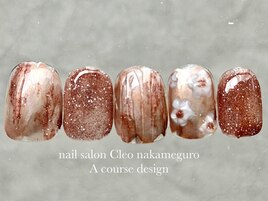 ニュアンスフラワーネイル