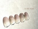 【シンプル】グラデフラワー