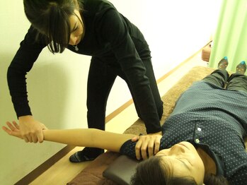 コリとるケアプラス 西川田店(コリとるCARE+)/腕部分も