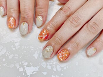 レアレアネイル(Lealeanail)/【パラジェル】シェルデザイン