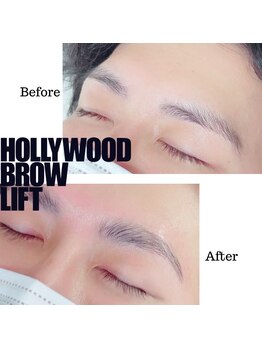 アイラッシュサロン ドール(Doll)/【メンズ】ハリウッドブロウ