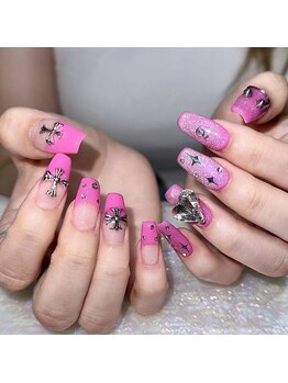 クイーンズビューティーサロン 新宿本店(Queen's beauty salon)/チップアートやり放題つけ放題