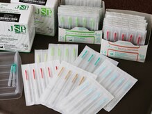 しろくま鍼灸院/鍼はすべて使い捨てタイプ