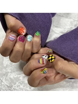 キャッスル 北谷店(castle)/手書きアートネイル