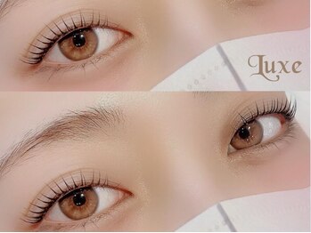 リュクス アイラッシュ アンド ビューティー 横浜店(Luxe eyelash & beauty)の写真/21時まで営業★マツエクorまつげパーマ＋眉毛のセットメニューがおススメ♪目元の状態を見極めてご提案◎