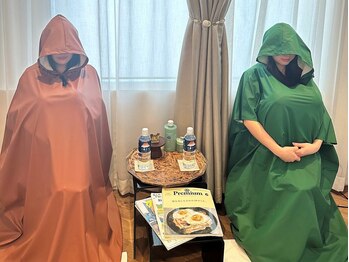 ムイエ(mouiller)の写真/YouTuber・芸能人の間でも大人気よもぎ蒸し!デトックス・温活・ダイエットしたい方におすすめ◎水/タオル付
