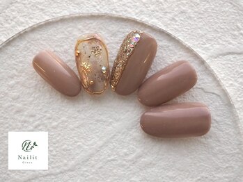 ネイリット 銀座(Nailit)/METALLIC SNOW ¥11000【¥12100】