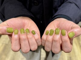 ワンカラーネイル￥7,000