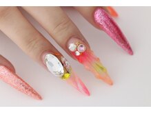 ネイルサロン ハナアオヤマ 堂山店(Nailsalon HanaAoyama)/サマーネイル