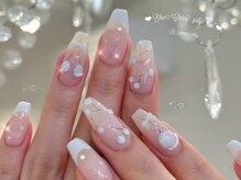 カカネイルズ(Kaka nails)/長さ出し/アートパーツやり放題