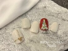 シックスティー ネイルズ バイ アクイユ 東中野(60min nails by ACCUEIL)/クリスマスネイル
