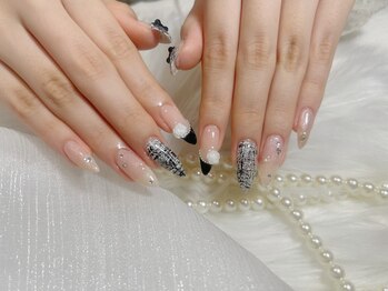 ツイードネイル