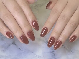 ジェルワンカラーブラウン