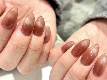 禅 表参道(Zen)/ブラウンマグフレンチネイル