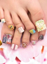 カラーズ 浜松店(colors)/タッキーカラーで個性派ネイルに