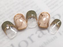 ネイルズガッシュ 蒲田東口店(NAILsGUSH)/クラシック・大理石♪