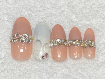 ネイルサロン 爪/春ネイル