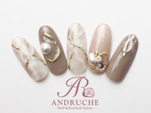 アンドルーチェ 芦屋モンテメール店(ANDRUCHE)/大理石ネイル