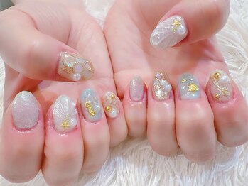 ラルネイル 大宮(Lull. nail)/＃夏ネイル＃ニュアンス