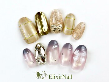 エリクサーネイル 五反田(Elixir Nail)の写真/ずっとオフ無料!!【時間内アートやり放題コース90分¥9980】持ち込み画像に対応できる高い技術力♪