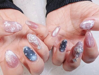 マグネット・リボン・ドット