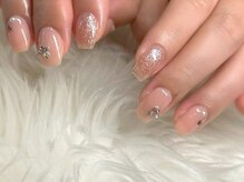 シベル(Ci belle)/バタフライネイル/上品ネイル