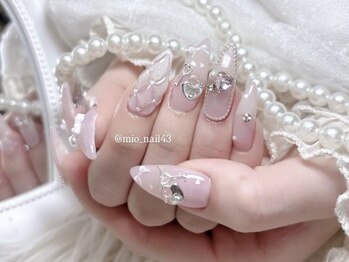 リンドネイル バイ モカ アンド ララ(Lind nail by moca and LaLa)/【mio】ガーリーネイル